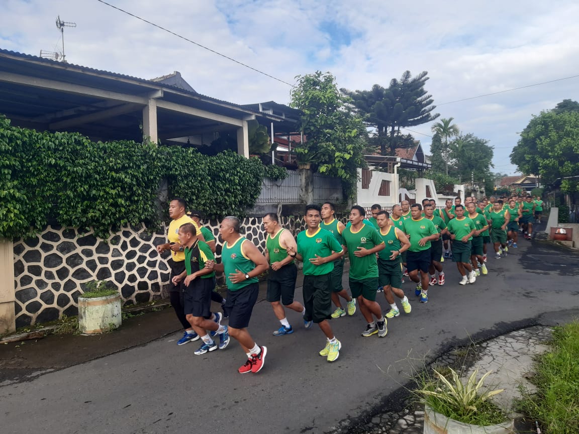 Lari Aerobik Untuk Kebugaran Tubuh Prajurit